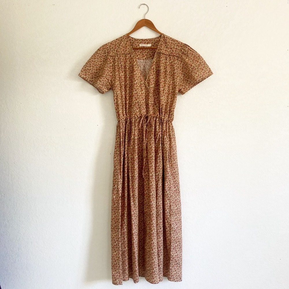 Christy Dawn, Dawn Dress in Berry Ditsy Red, Size Medium